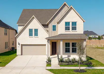 New construction Single-Family house 1286 Conifer Rd, Frisco, TX 75033 plan Rousseau - image