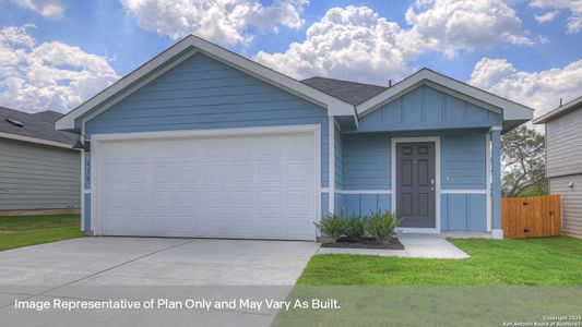 New construction Single-Family house 285 Fairlawn Wy, Maxwell, TX 78656 plan The Caprock - image