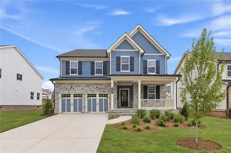New construction Single-Family house 3531 Willow Creek Dr, Watkinsville, GA 30677 plan Fraser With Crawl Space - image