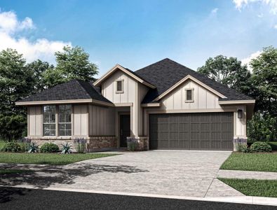 New construction Single-Family house 7826 Shimmering Star Ln, Cypress, TX 77433 plan Somerville - image