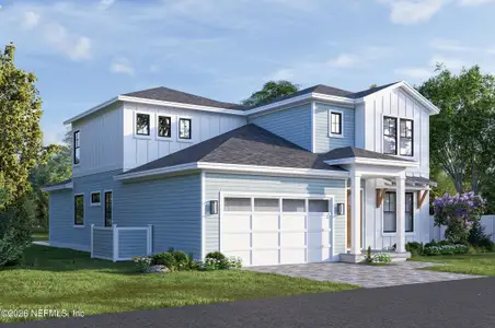 New construction Single-Family house 576 Seagate Ave, Neptune Beach, FL 32266 - image