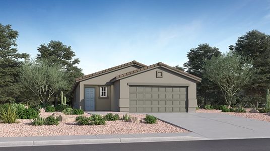 New construction Single-Family house 11489 W Red Admiral St, Marana, AZ 85653 plan Carson - image
