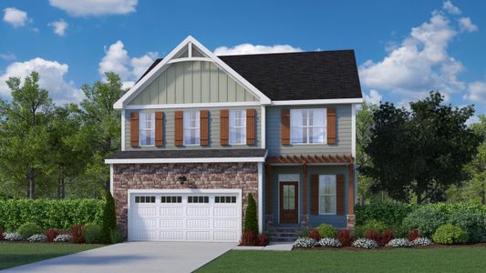 New construction Single-Family house 30 Kettle Creek Dr, Zebulon, NC 27597 plan Tundra - image