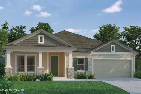 New construction Single-Family house 5771 Timber Pines Rd, Jacksonville, FL 32224 - image