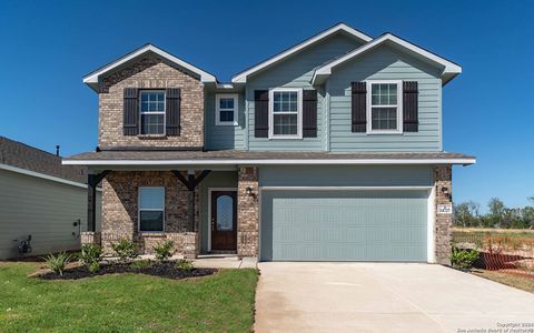 New construction Single-Family house 14727 Sycamore Xing, San Antonio, TX 78252 Concho- photo 0