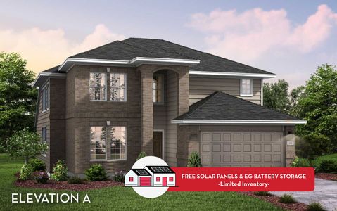 New construction Single-Family house 210 Estelle Ct, Dayton, TX 77535 plan Silverthorne - image