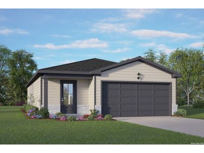 New construction Single-Family house 4955 Mala Vida, San Antonio, TX 78222 plan The Frio C - image
