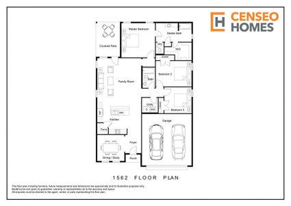 New construction Single-Family house 850 19Th Street, Hempstead, TX 77445 1569 Plan- photo 1 1