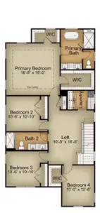 New construction Single-Family house 829 Fireship Rd, Fuquay Varina, NC 27526 plan Oliver - image 4
