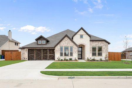 New construction Single-Family house 158 Morning Light Ln, Waxahachie, TX 75165 plan Caraway - image