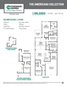 New construction Single-Family house 1119 Luna Dr, Missouri City, TX 77459 plan Orlando – 45′ Lot - image 3