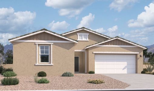 New construction Single-Family house 47010 W Pecan Woods, Maricopa, AZ 85139 plan Jade - image