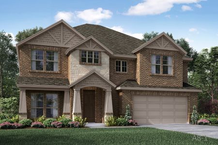 New construction Single-Family house 1868 Vista Wy, Waxahachie, TX 75165 plan Sacramento - image
