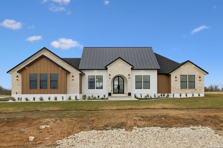 New construction Single-Family house 191 Hidden Rnch, Floresville, TX 78114 - image