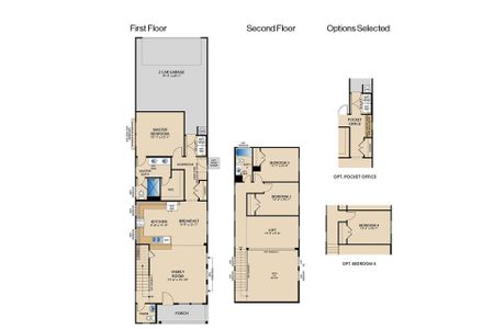 New construction Single-Family house 470 Wonder Gardens Aly, Lavon, TX 75166 plan Newland - image