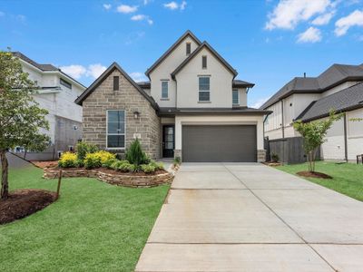 New construction Single-Family house 16507 Blissful Day Wy, Hockley, TX 77447 plan Hawk - image