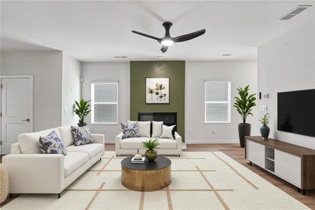 New construction Single-Family house 336 Wandering Brook Dr, McDonough, GA 30253 plan Nelson - image 12