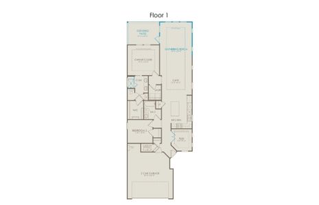 New construction Single-Family house 4417 Snead St, Celina, TX 75009 plan Contour - image 4