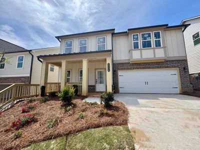 New construction Single-Family house 5336 Frontier Ct, Flowery Branch, GA 30542 plan Hampstead - image