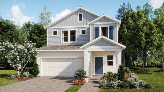 New construction Single-Family house 7661 Gemstone St, Groveland, FL 34753 plan Midtown - image