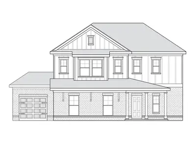 New construction Single-Family house 7514 Shoal Mill Pt, Unit 56, Fairview, TN 37062 plan Grant II - image