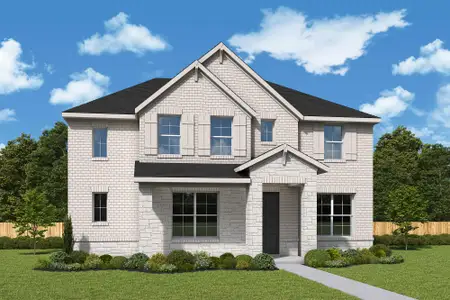 New construction Single-Family house 1827 Gettysburg Blvd, Fate, TX 75189 plan The Courtney - image