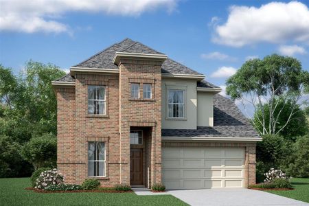 New construction Single-Family house 3618 Cardinal Pointe Dr, Angleton, TX 77515 Ashville- photo 0