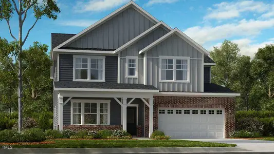 New construction Single-Family house 1729 Clydner Dr, Cary, NC 27523 plan Wayland - image