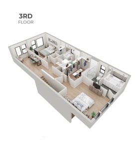 New construction Townhouse house 2211 E M Franklin Ave, Austin, TX 78723 plan B6 - image 6