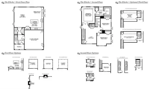 New construction Single-Family house 244 Trace Blf, Dawsonville, GA 30534 plan Ellerbe - image