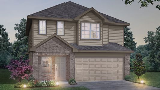 New construction Single-Family house 2967 Sir Ian Blake Dr, Conroe, TX 77301 plan The Auburn - image
