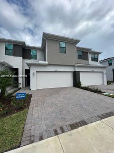 New construction Townhouse house 14171 SW Thorens Dr, Port St. Lucie, FL 34987 Ashton- photo 0