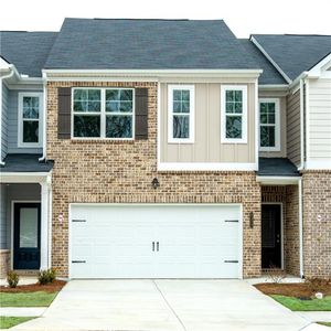 New construction Townhouse house 6359 Towhee Wy, Morrow, GA 30260 plan The Newbury - image