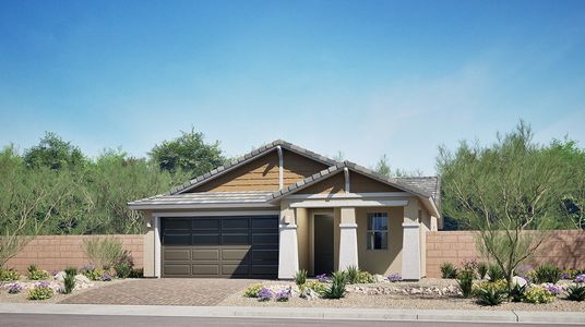 New construction Single-Family house 17035 N Vemto St, Maricopa, AZ 85138 plan Hamlet Plan 3572 - image