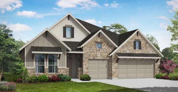 New construction Single-Family house 138 Montecilo Dr, Liberty Hill, TX 78642 - photo 0