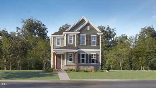 New construction Single-Family house 2940 Ocean Sunrise Dr, Wake Forest, NC 27587 plan Tinsley - image