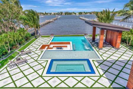 New construction Single-Family house 416 S Lake Dr, Lantana, FL 33462 - image