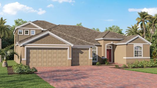 New construction Single-Family house 6921 Cameo Dr, Grant-Valkaria, FL 32949 Elm Royale- photo 0