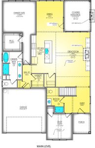 New construction Single-Family house 102 Shale Dr, Central, SC 29630 plan Baymore II - image 3