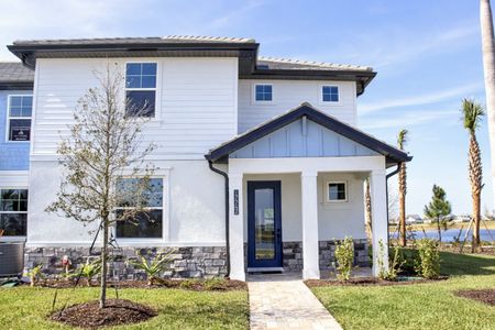 New construction Townhouse house 17742 Broadleaf Lp, North Port, FL 34293 plan Palm - image