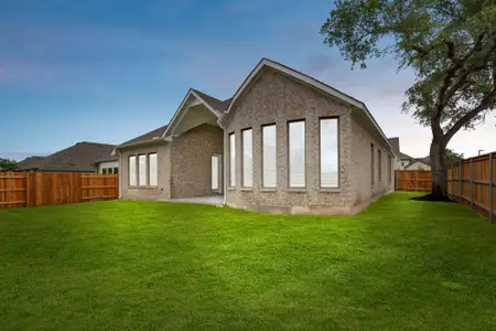 New construction Single-Family house 452 Five Mile Creek Way, Kyle, TX 78640 plan Hart - image