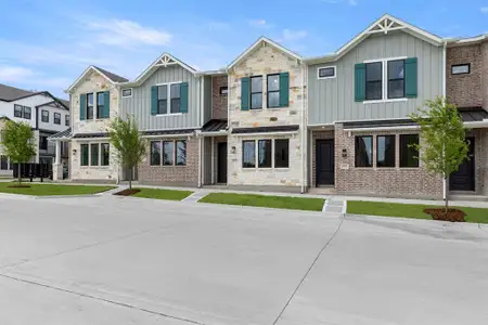 New construction Townhouse house 839 Pedernales Dr, Plano, TX 75075 plan Heritage - image