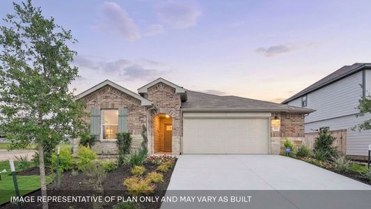 New construction Single-Family house 25509 Farmers Crop Ln, Elgin, TX 78653 plan The Easton - image