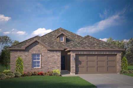 New construction Single-Family house 608 Harvey St, Grandview, TX 76050 plan Tupelo - image