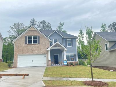 New construction Single-Family house 218 Cedar Wood Trce, Winder, GA 30680 The Drake- photo 0