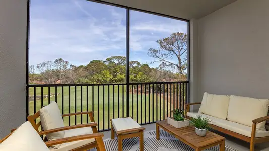 New construction Condo house 19140 Scallop Lp, Unit 204, Lakewood Ranch, FL 34202 plan Arbor - image