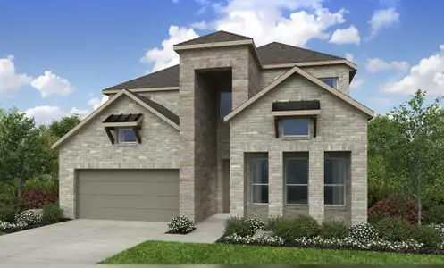 New construction Single-Family house 229 Belmont Wy, Cedar Creek, TX 78602 plan Duval - image