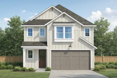 New construction Single-Family house 1001 Silver Falls Dr, Georgetown, TX 78626 plan Hamilton - image