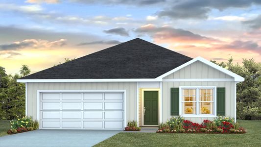New construction Single-Family house 127 Dockside Rd, Freeport, FL 32439 plan Aldridge - image