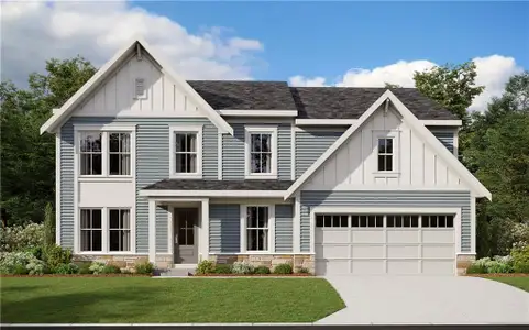 New construction Single-Family house 121 Pickens Bluff Ln, Hiram, GA 30141 plan Grandin - image